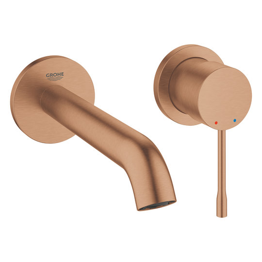 Змішувач для раковини Grohe Essence New M-Size, теплий Захід матовий (29192dl1) Для раковини Мідь