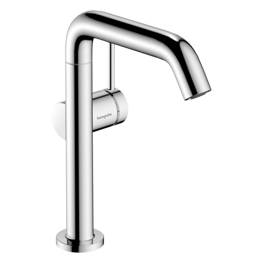 Змішувач для раковини з донним клапаном Push-Open Hansgrohe Tecturis S 210 Fine CoolStart, хром (73360000) Для раковини Хром