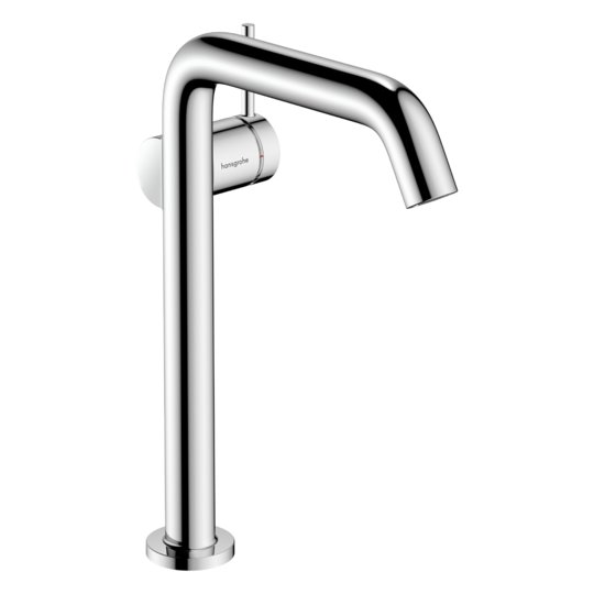 Смеситель для раковины с донным клапаном Push-Open Hansgrohe Tecturis S 240 Fine CoolStart, хром (73370000) Для раковины Хром