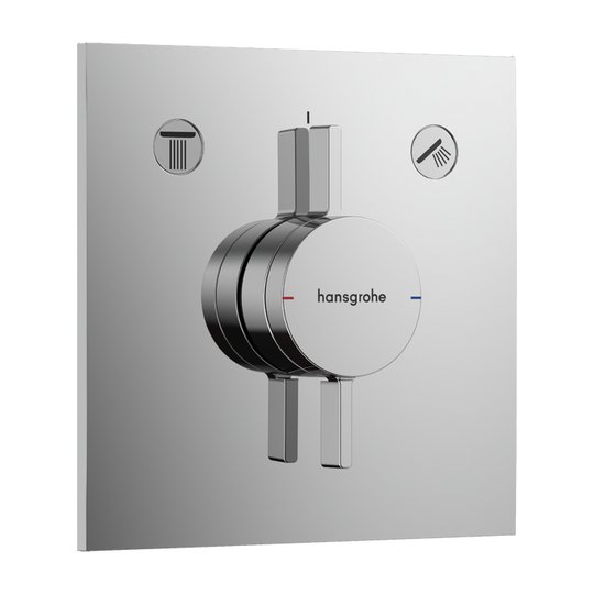 Змішувач прихованого монтажу для душу Hansgrohe DuoTurn E, хром (75417000) Для душа Хром