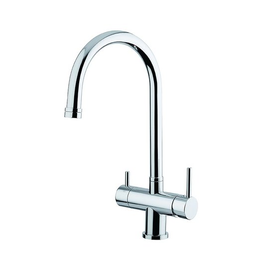 Кухонний змішувач для очищення води Quadro Design Brass, хром (88KG CR) Для кухні Хром