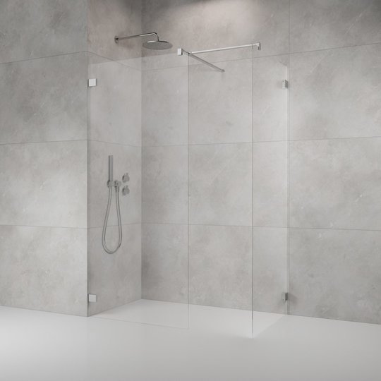 Душевая перегородка Radaway Essenza Pro Walk-in III 95x120 см (10103095-01-01+10103120-01-01+389000-01) walk-in Прозрачное