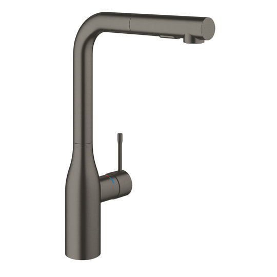Смеситель для кухни Grohe Essence New, темный графит матовый (30270AL0) Для кухни Графит, Черный, Черный матовый
