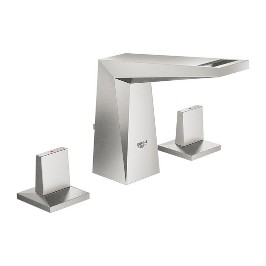 Смеситель для раковины Grohe Allure Brilliant S-Size, нержавеющая сталь (20342DC0) Для раковины Нерж. сталь