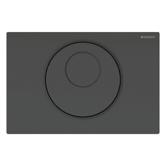 Клавиша смыва питание от сети Geberit Sigma10, черный (115.890.DW.6) Электронная Для унитазов Электронная