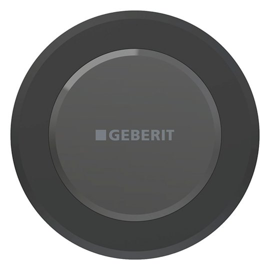 Система електронного управління змивом унітазу, живлення від батареї Geberit Sigma10, чорний матовий (115.937.14.6) Електронна Для унітазів Електронна