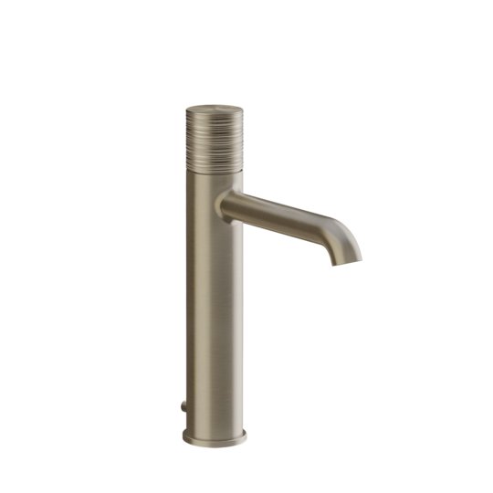 Смеситель для раковины 266 мм с донным клапаном Gessi Habito Trame, бронза (70305-726) Для раковины Бронза