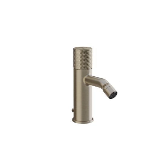 Смеситель для биде с донным клапаном Gessi Habito Cesello, бронза (70407-726) Для биде Бронза