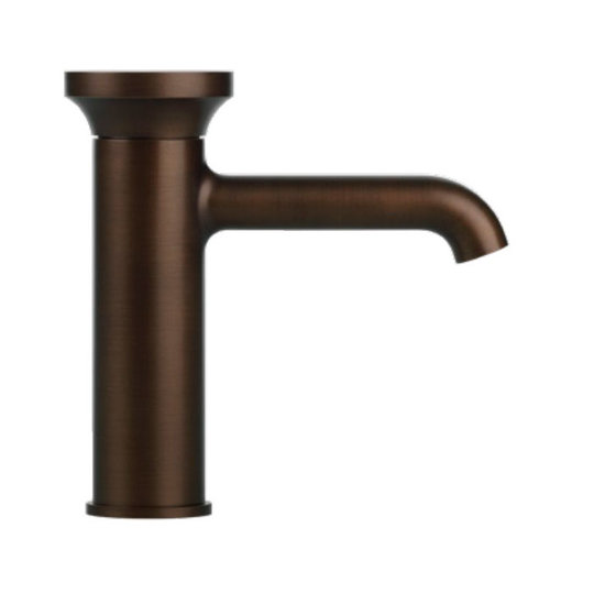 Смеситель для раковины 172 мм без донного клапана Gessi Origini, темная бронза (66002-845) Для раковины Темная бронза