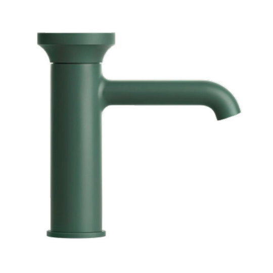 Смеситель для раковины 172 мм без донного клапана Gessi Origini, зеленый (66002-276) Для раковины Зелёный
