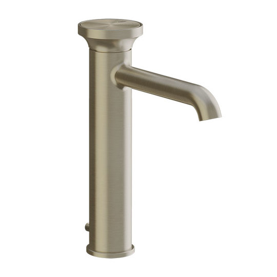 Змішувач для раковини 247 мм з донним клапаном Gessi Origini, матовий нікель (66005-149) Для раковини Матовий нікель