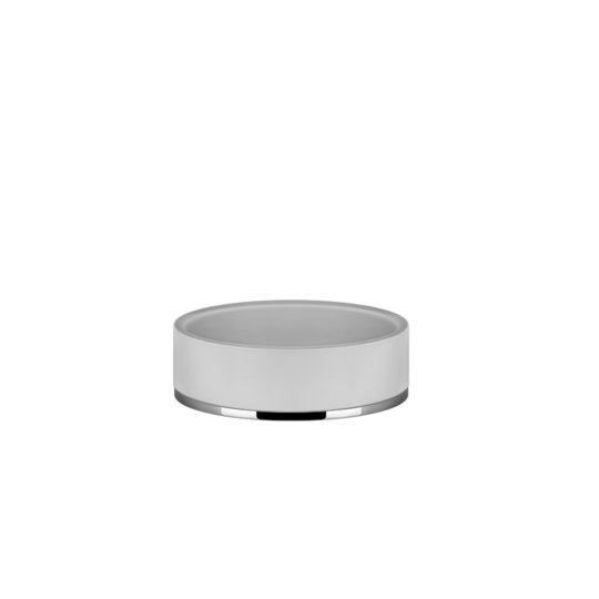 Мыльница Gessi Habito, белый-хром (58525-031) Мыльницы Gessi