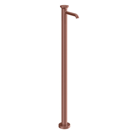  Излив для раковины напольный Gessi Origini, медь матовая (66095-708) GessiOrigini Напольные