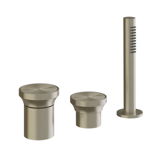 Смеситель для ванны Gessi Origini, матовый никель (66043-149) Для ванны Матовый никель