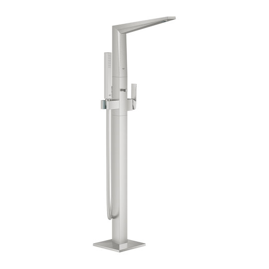 Напольный смеситель для ванны Grohe Allure Brilliant, нержавеющая сталь (23119DC0) Для ванны Нерж. сталь