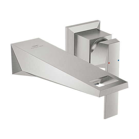 Смеситель для раковины Grohe Allure Brilliant M-Size, нержавеющая сталь (29402DC0) Для раковины Нерж. сталь