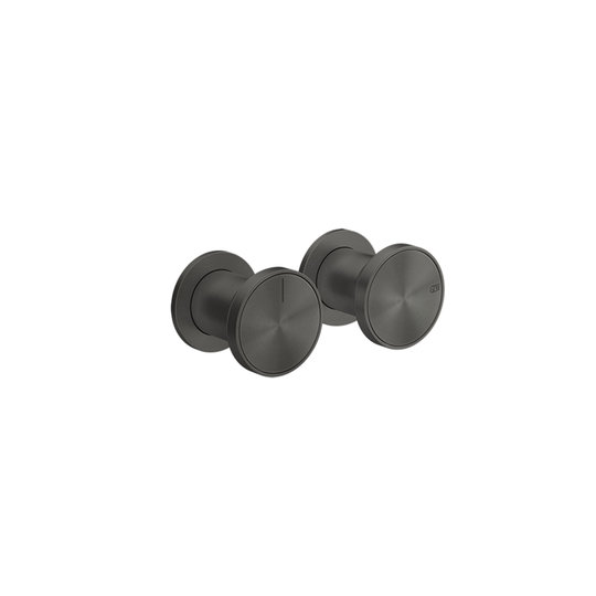 Смеситель для душа Gessi Origini, черный матовый металлик (66079-707) Для ванны Черный матовый металлик