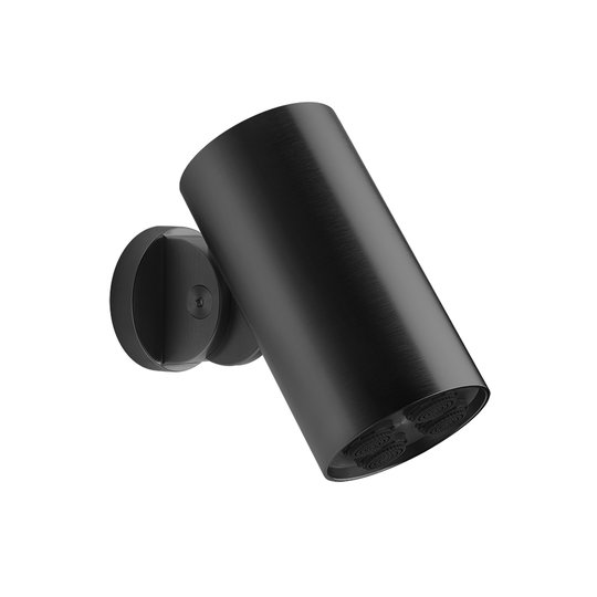 Душова лійка Ø79 мм багатоструменева Gessi Outdoor Flessa, чорний (57201-299) Верхні душі Чорний