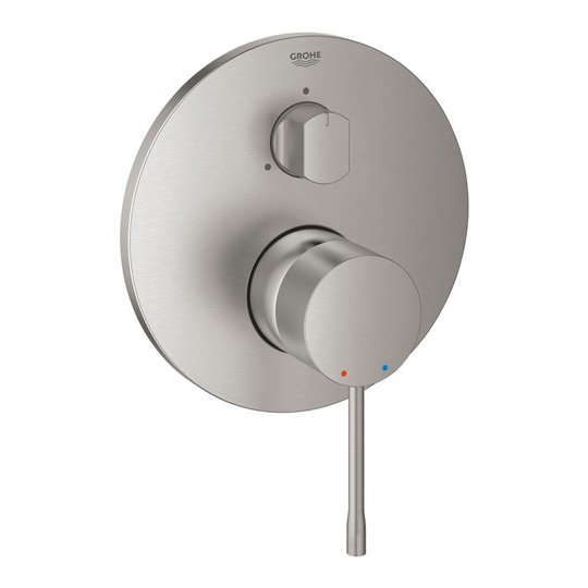 Смеситель для душа на 3 потребителя Grohe Essence New, суперсталь (24092DC1) Для ванны, Для душа Нерж. сталь