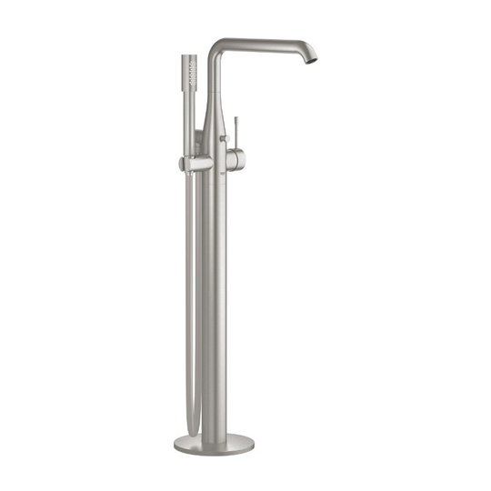 Напольный смеситель для ванны Grohe Essence, суперсталь (25248DC1) Для ванны Нерж. сталь