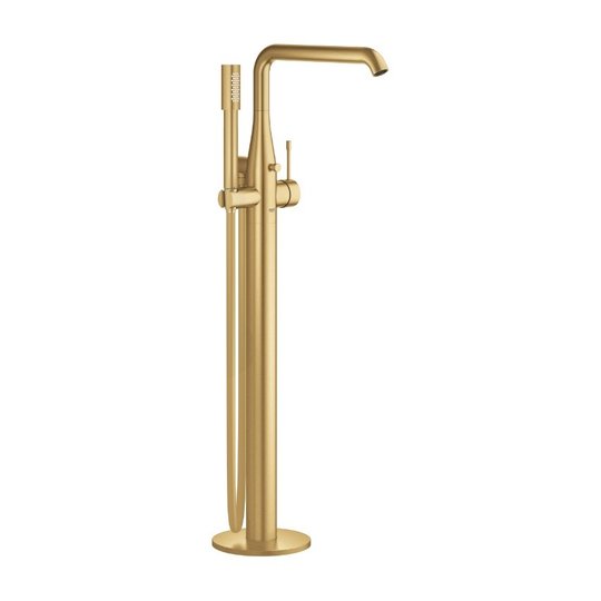 Напольный смеситель для ванны Grohe Essence, холодный рассвет матовый (25248GN1) Для ванны Золото матовый