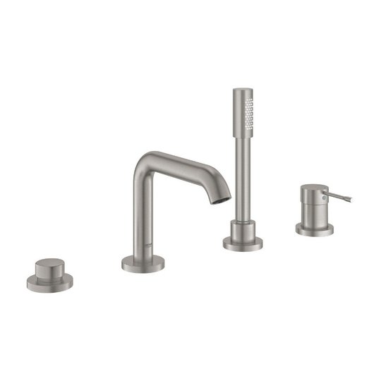 Смеситель для ванны Grohe Essence, суперсталь (25251DC1) Для ванны Нерж. сталь