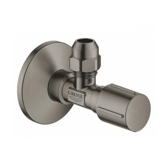 Вентиль угловой Grohe, графит темный матовый (22037AL0) Grohe 