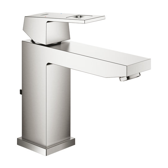 Змішувач для раковини Grohe Eurocube M-Size, нержавіюча сталь (23445dc0) Для раковини Нерж. сталь