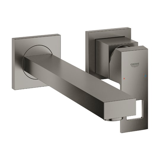Смеситель для раковины Grohe Eurocube M-Size, графит темный матовый (23447AL0) Для раковины Графит матовый