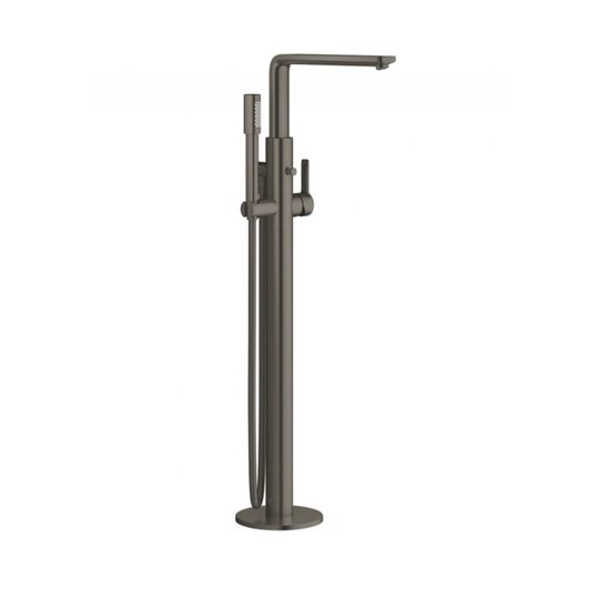 Напольный смеситель для ванны Grohe Lineare, графит темный матовый (23792AL1) Для ванны Графит матовый