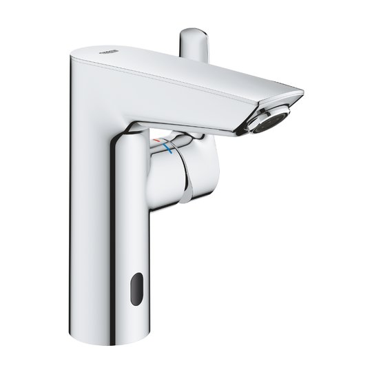 Змішувач для раковини з інфрачервоною електронікою Grohe Eurosmart, хром (23975003) Для раковини Хром