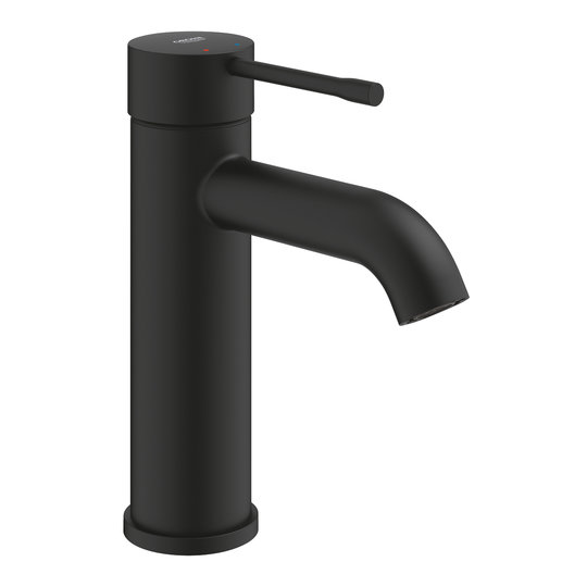 Смеситель для раковины Grohe Essence New S-Size, черный матовый (24172KF1) Для раковины Черный, Черный матовый