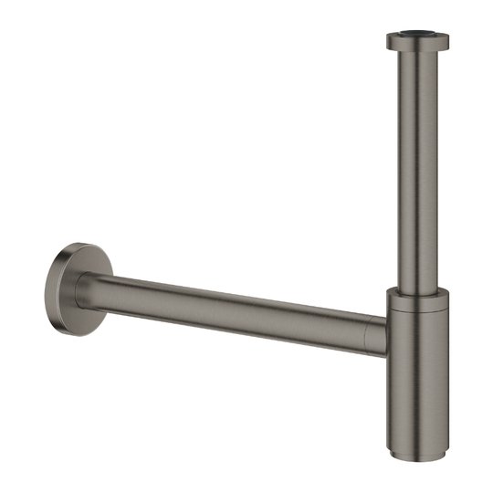 Сифон для раковин Grohe, графит темный матовый (28912AL0) Для раковин Полный комплект