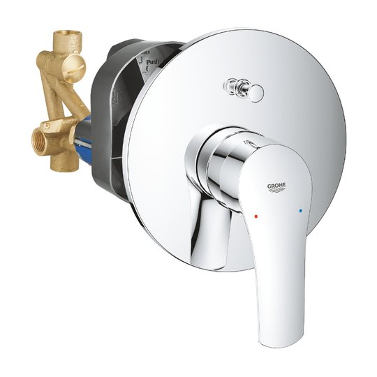 Смеситель для ванны Grohe Eurosmart, хром (33305003) Для ванны Хром