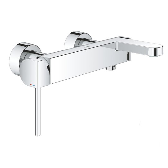 Змішувач для ванни Grohe Plus, хром (33553003) Для ванни Хром