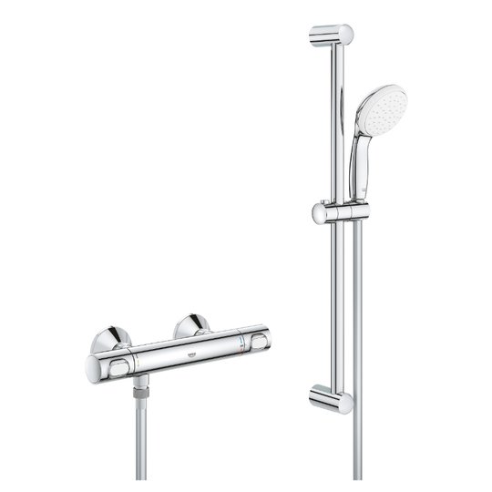 Смеситель для душа с термостатом Grohe Grohtherm 500, хром (34796000) 