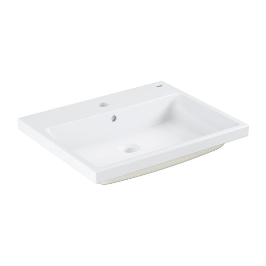 Встраиваемая раковина 60 см Grohe Cube Ceramic, белый (3947900H) Встраиваемые сверху Прямоугольные