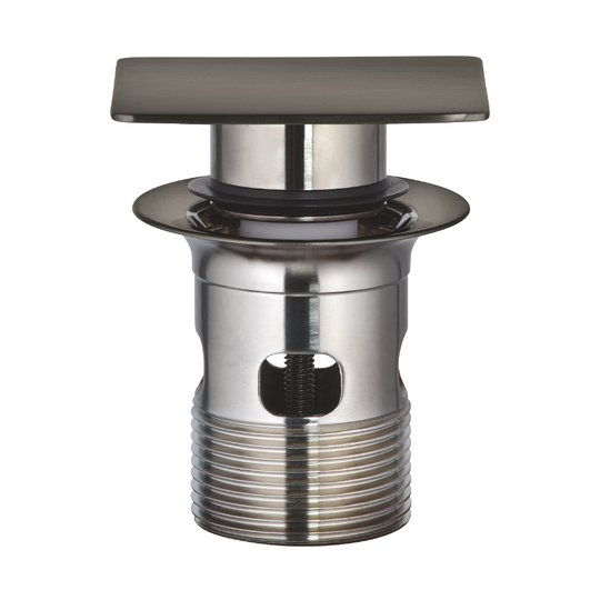 Донный клапан Grohe, графит матовый (40565AL0) Push-open Для раковин 