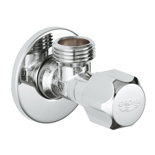 Вентиль угловой универсальный 1/2" Grohe, хром (2201600M) Grohe 