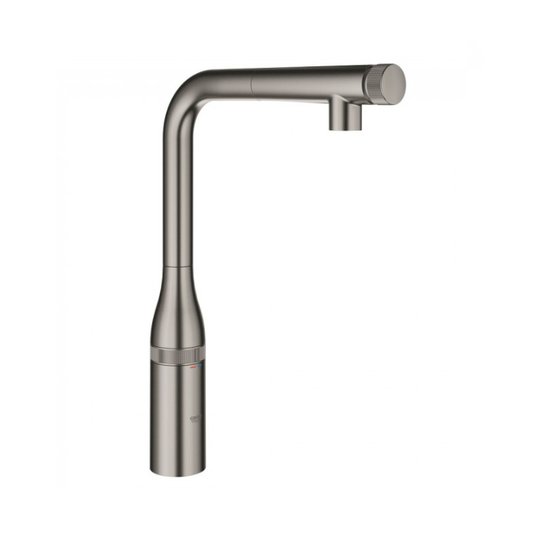Змішувач для кухонної мийки Grohe Essence SmartControl, графіт темний матовий (31615al0) Для кухні Графіт матовий