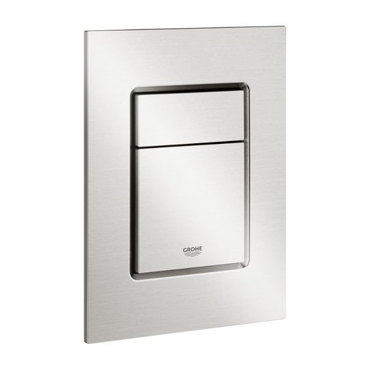 Клавиша смыва Grohe Skate Cosmopolitan S, суперсталь (37535DC0) Пневматические Для унитазов Пневматические