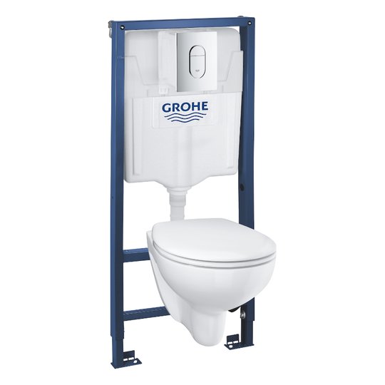 Комплект інсталяції з підвісним унітазом Grohe Solido (39418000) Для підвісних унітазів 