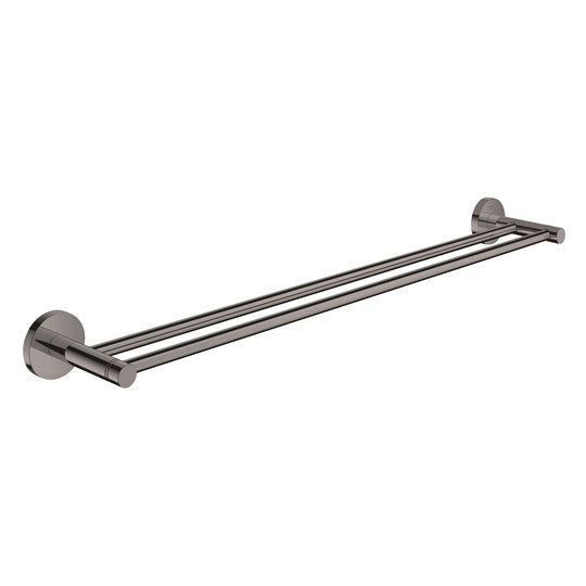 Полотенцедержатель двойной Grohe Essentials, графит (40802A01) Полотенцедержатели Grohe