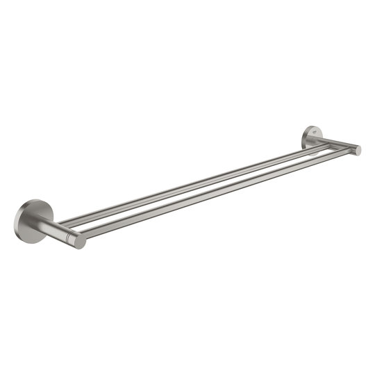 Полотенцедержатель двойной Grohe Essentials, нержавеющая сталь (40802DC1) Полотенцедержатели Grohe