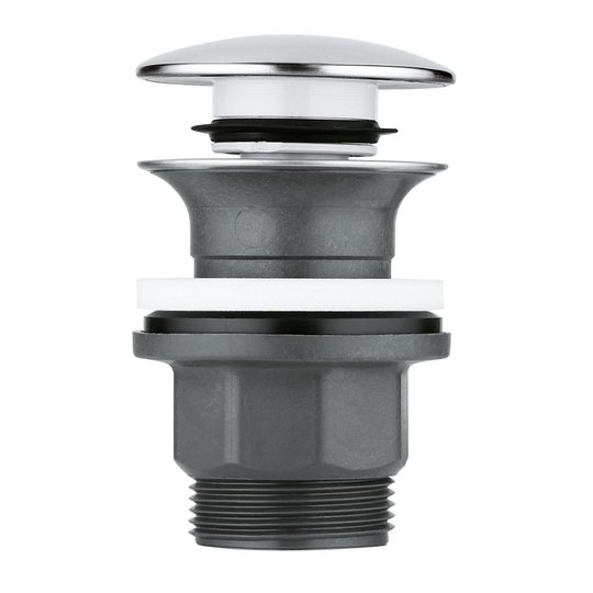 Донный клапан Grohe, хром (40824000) Push-open Для раковин 
