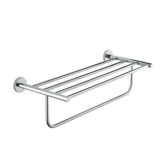 Полка, полотенцедержатель 56,4 см Grohe BauCosmopolitan, хром (40462001) Полотенцедержатели, Полочки Grohe