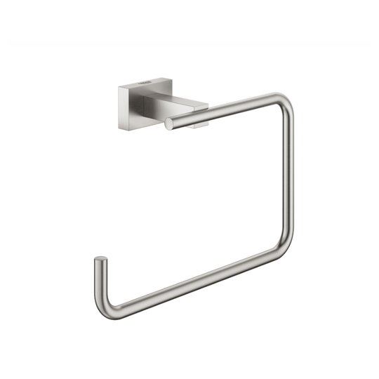 Полотенцедержатель кільце Grohe Selection Cube, суперсталь (40510dc1) Полотенцедержателі Grohe