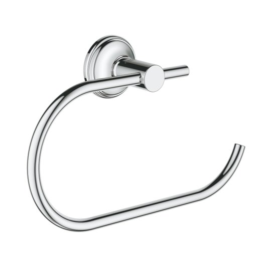 Бумагодержатель Grohe Essentials Authentic, хром (40657001) Паперотримачі Grohe