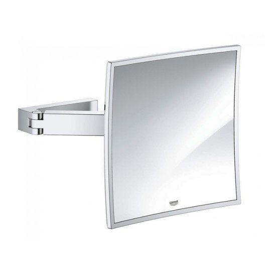 Косметическое зеркало Grohe Selection Cube, хром (40808000) Косметические зеркала Grohe