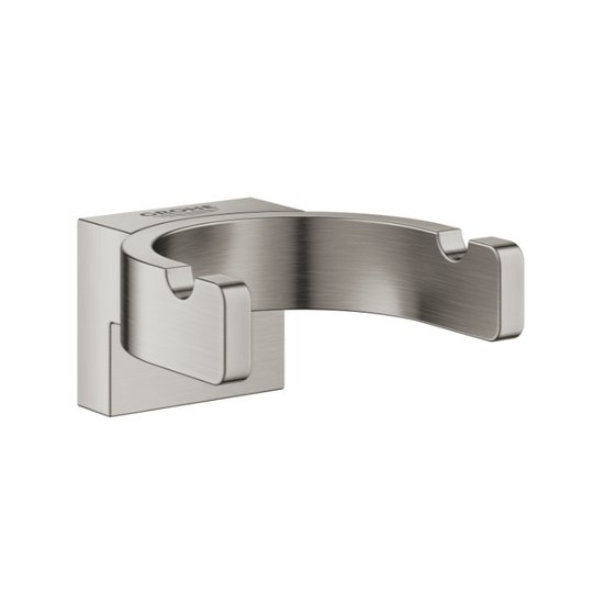 Крючок двойной Grohe Selection, нерж. сталь (41049DC0) Крючки для халатов и полотенец Grohe